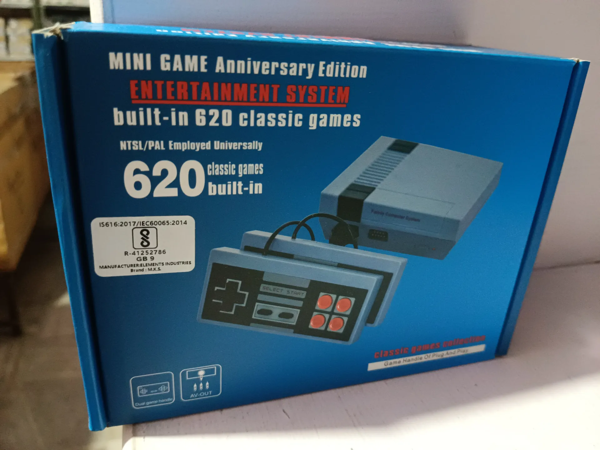 620 TV Video Games for Kids 1 GB with Super Mario, Contra Limited Edition