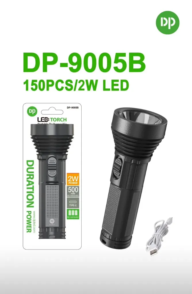 DP 9005B 2W LED Torch