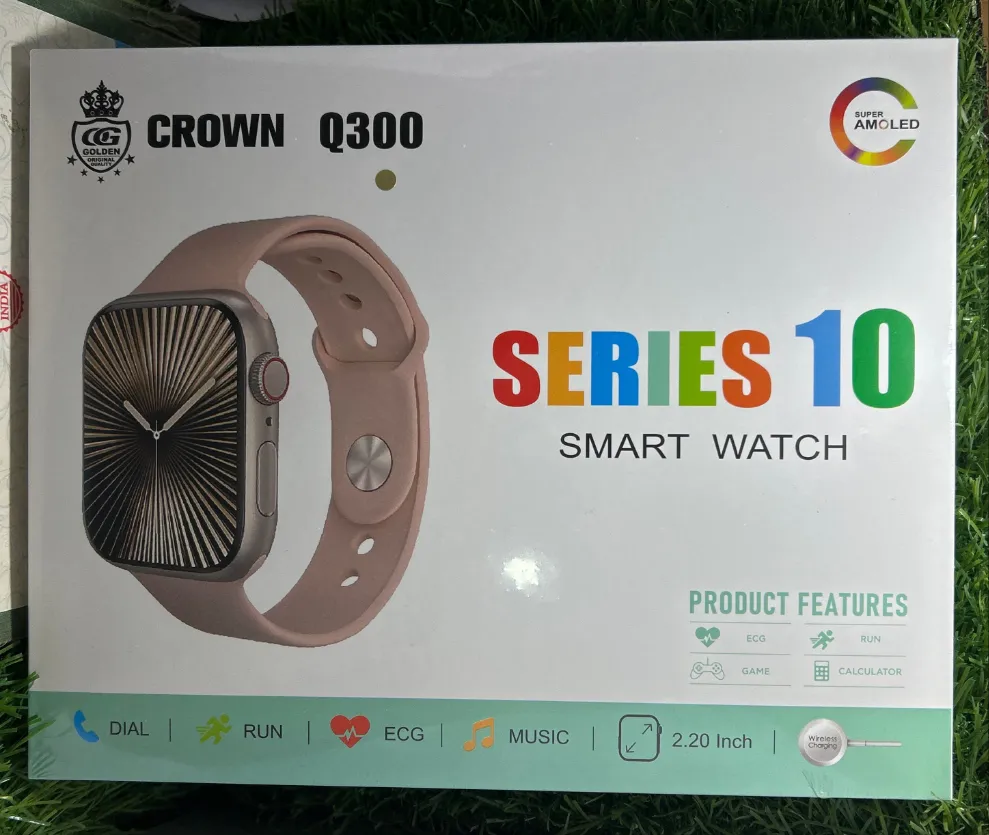 Crown Q300 7in1 Smart Watch Series 10