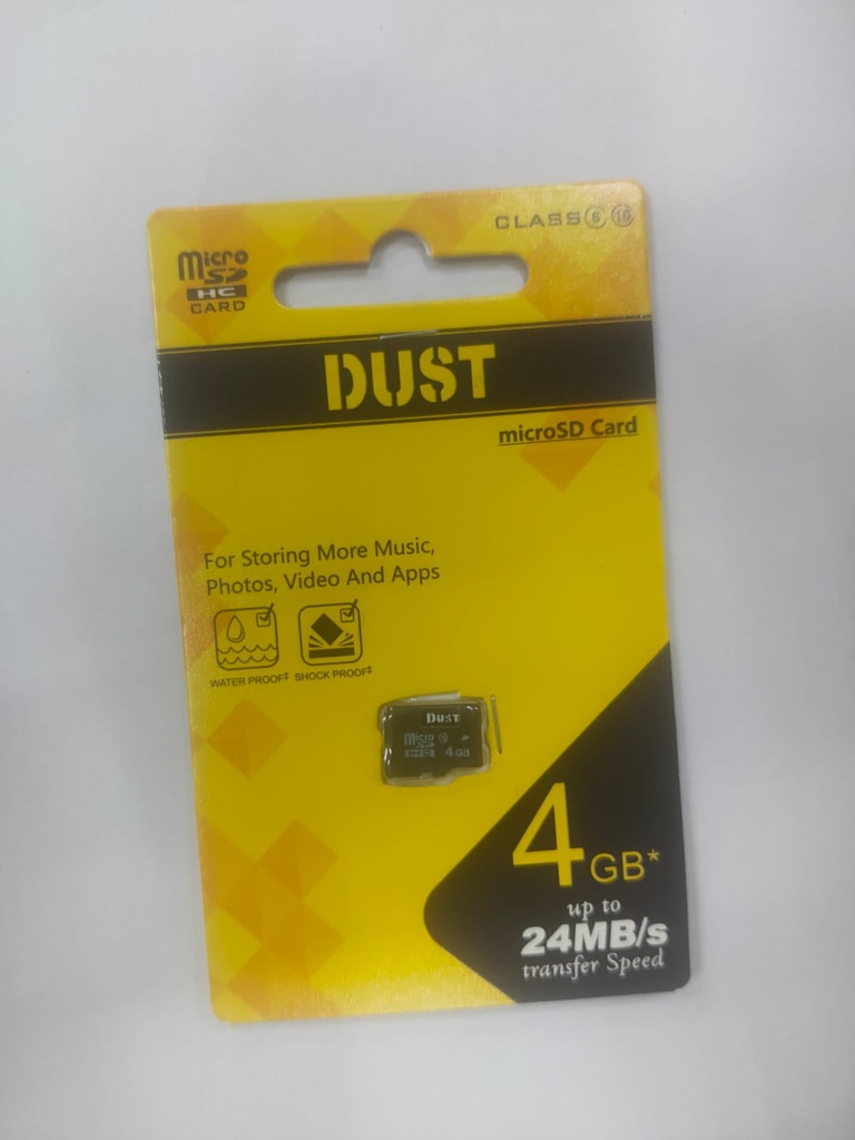 DUST 4GB Memory card