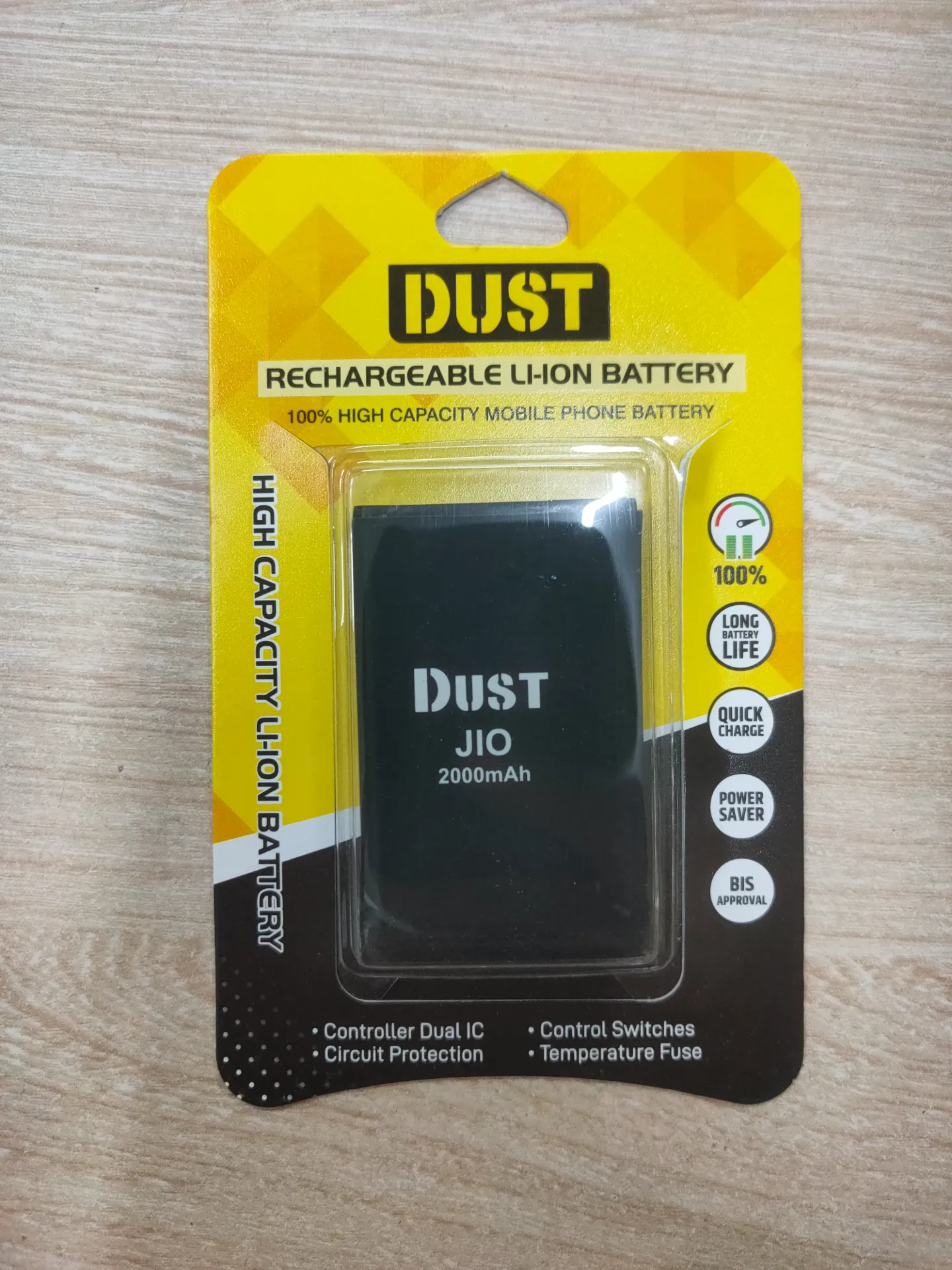 DUST Jio Battery 2000 mAh