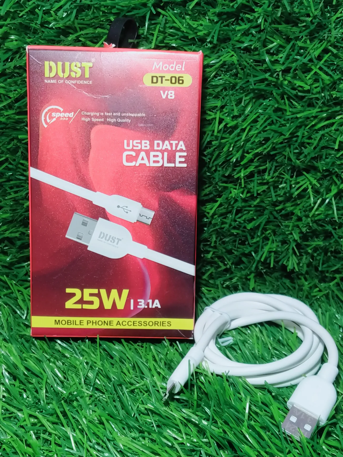 DUST DT-06 /V8  3.1A Cable, 25watt