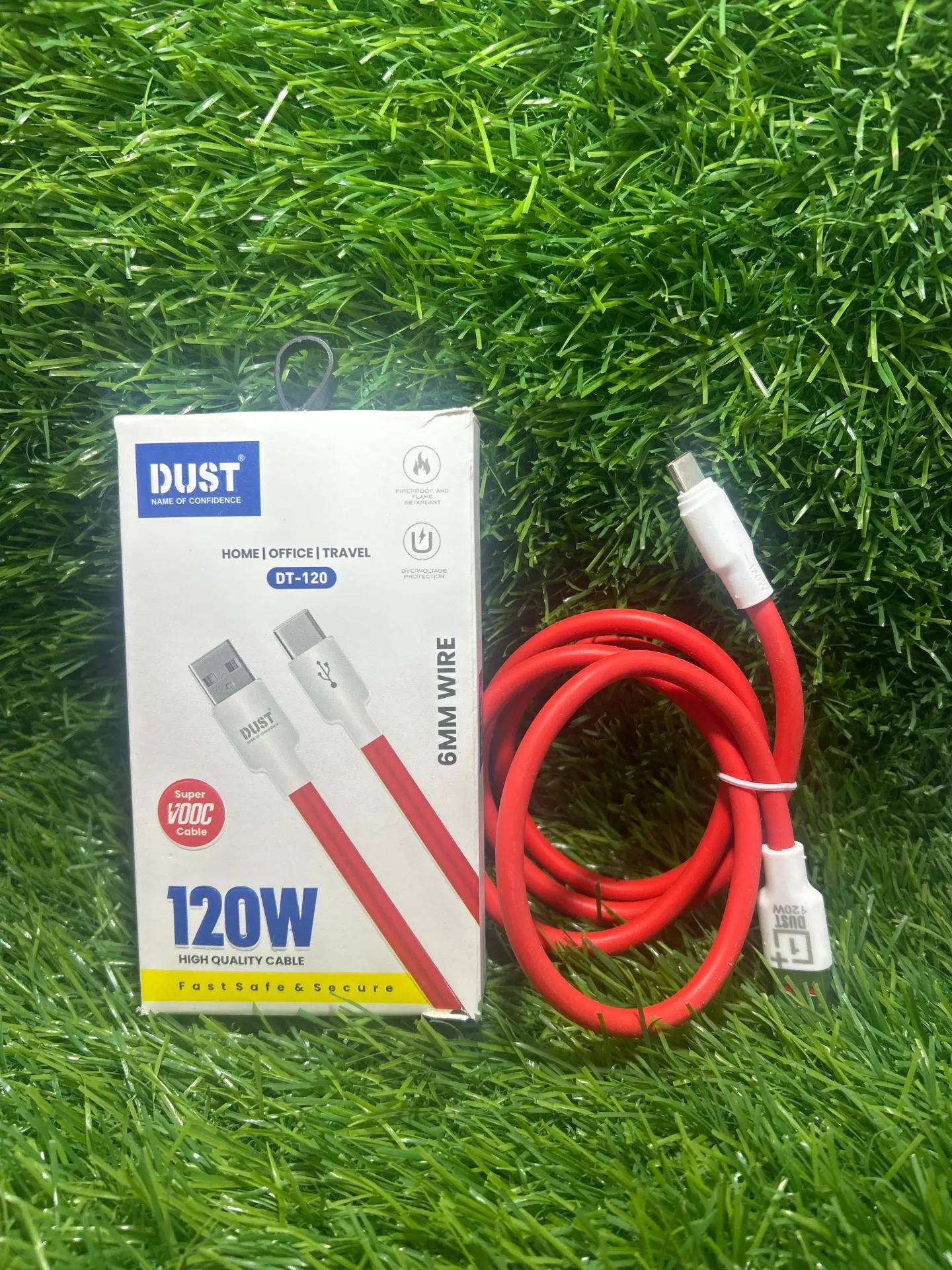 DUST 120W 6MM /Super Fast charging Cable