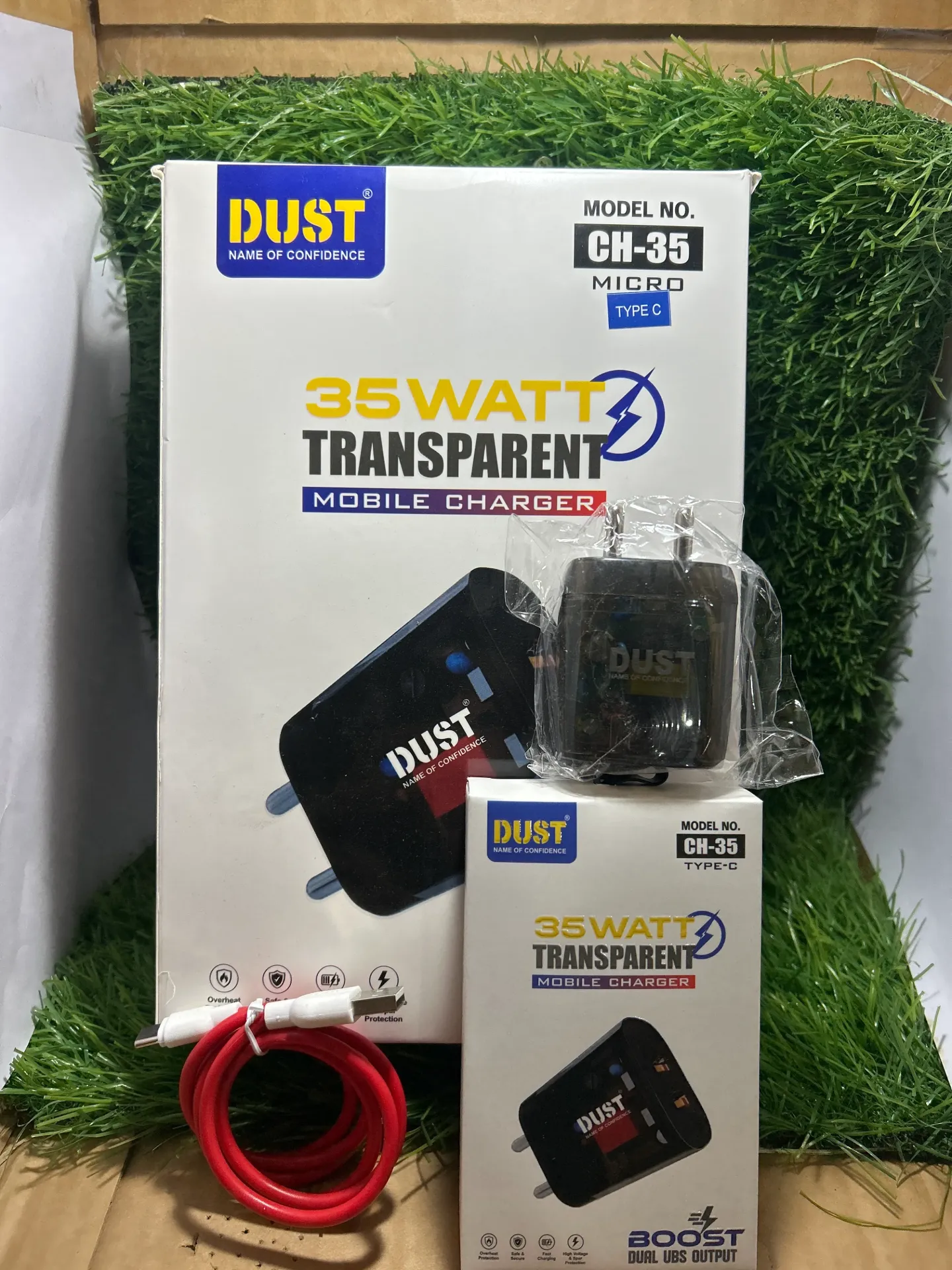 Dust CH-35/35W TypeC fast Charger