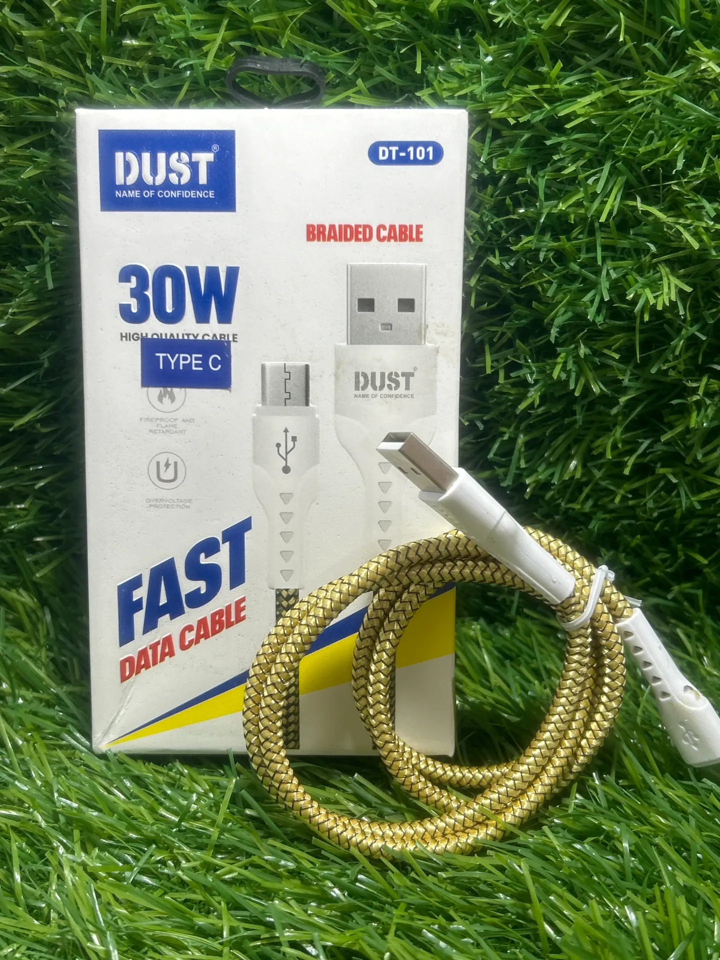 DUST DT-101/30W TypeC BRAIDED Cable