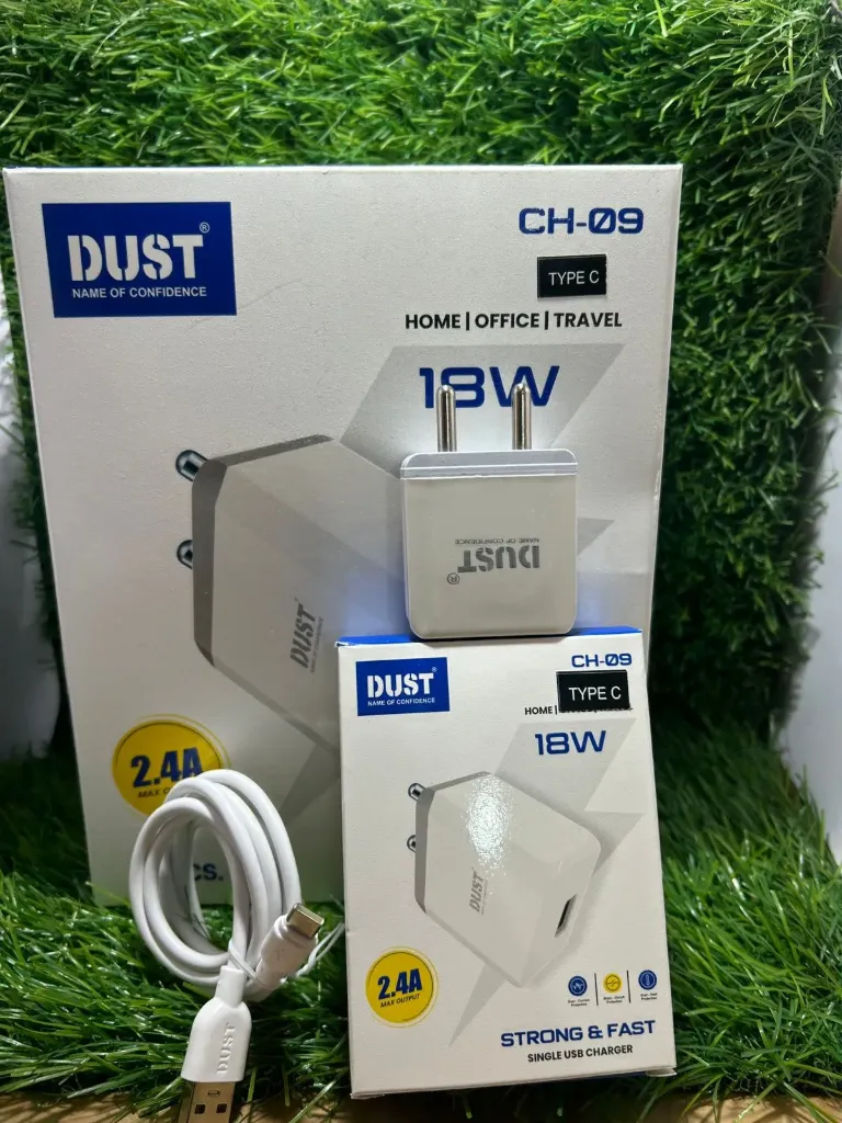 DUST CH-09/2.4A Single USB Type C Charger