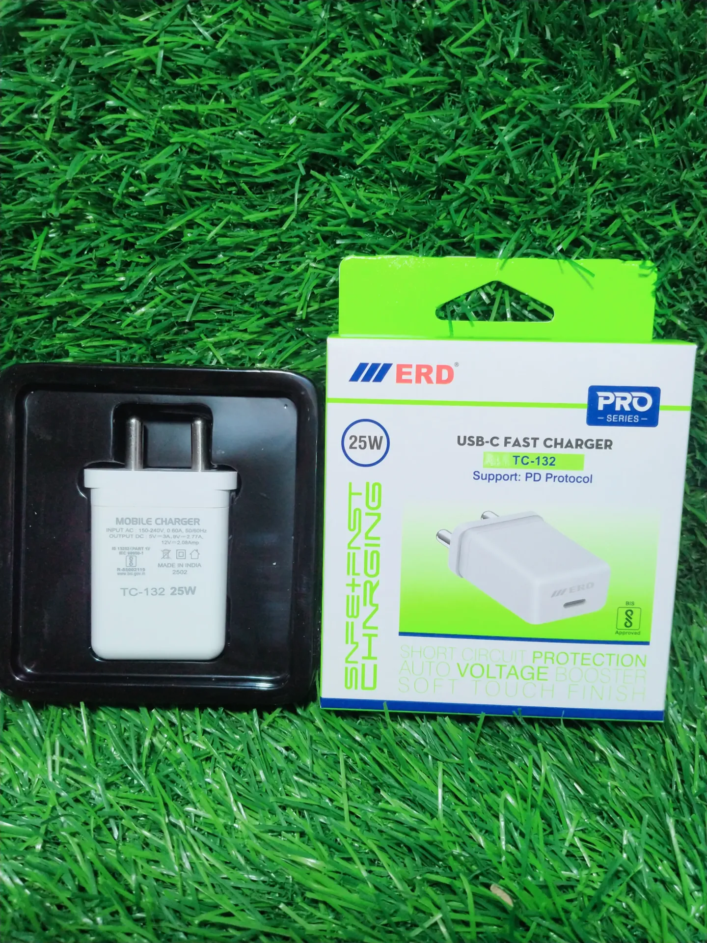 ERD TC-132,25W, PD CHARGER usb C doc