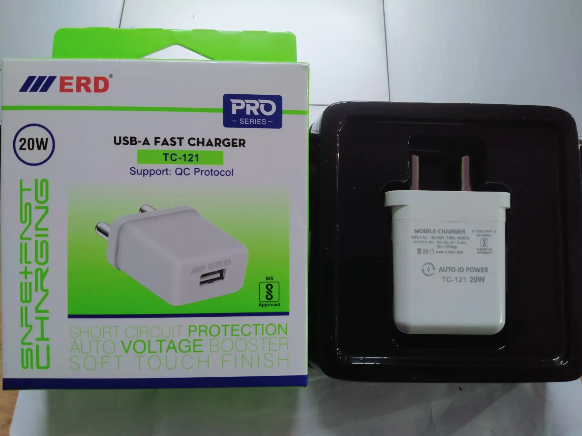 ERD TC-121 ,20W, Usb A dock charger