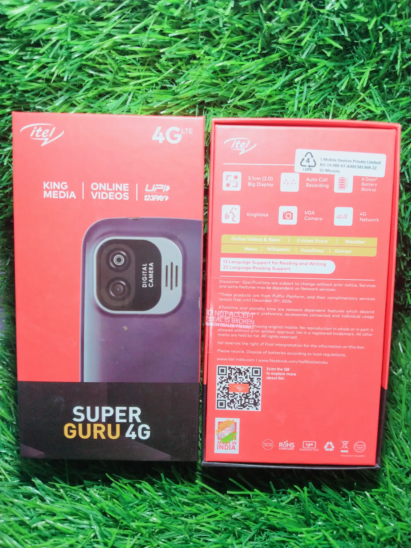 itel super guru 4G / LTE it9020 mobile phone