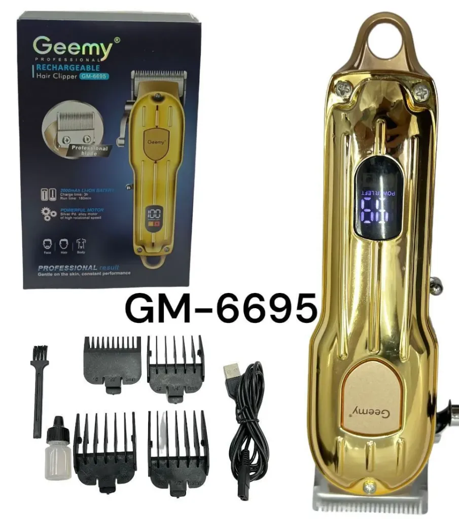 Geemy G-6695/ High Quality big Size Display Trimmer