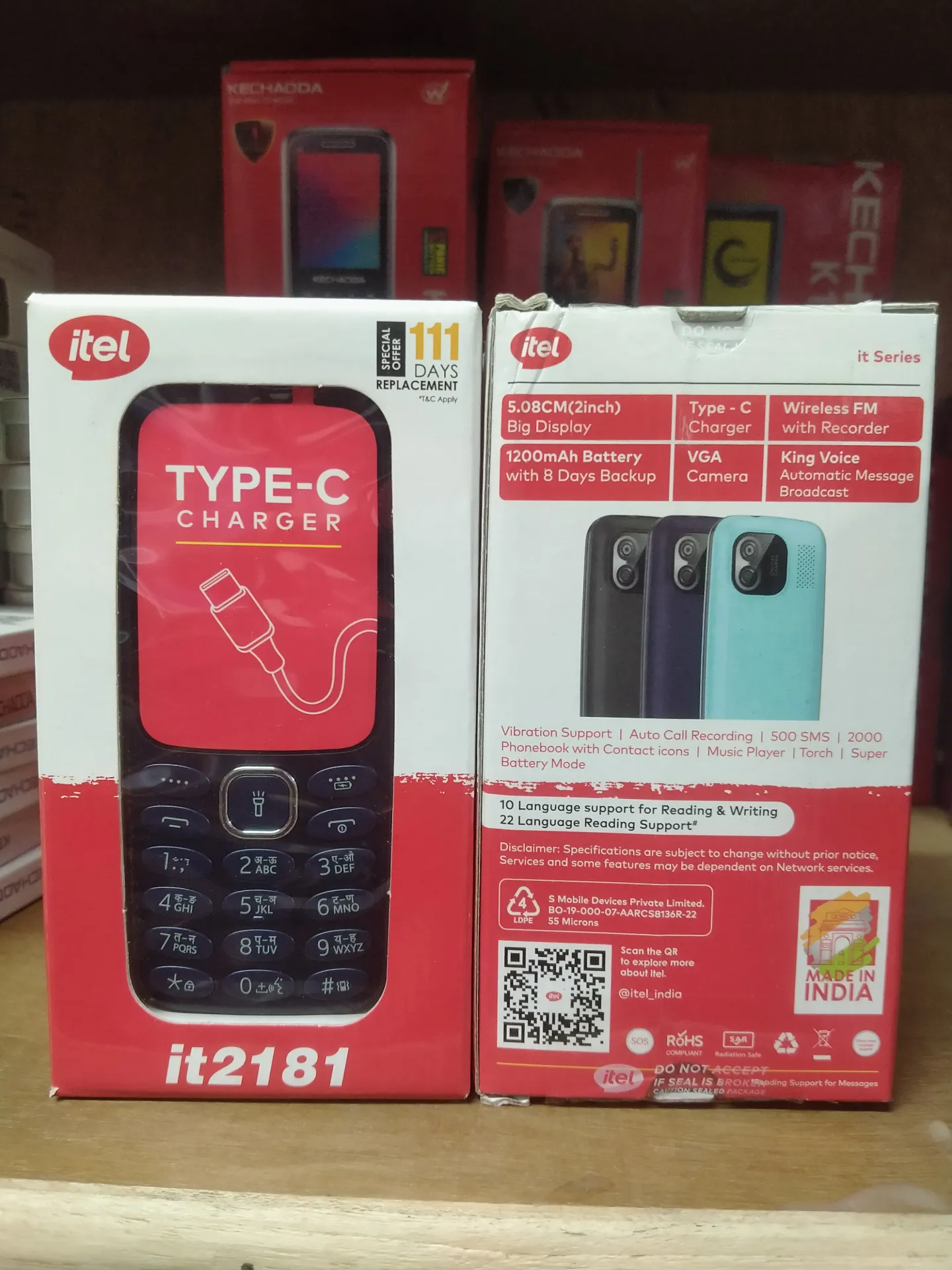itel it2181 mobile phone