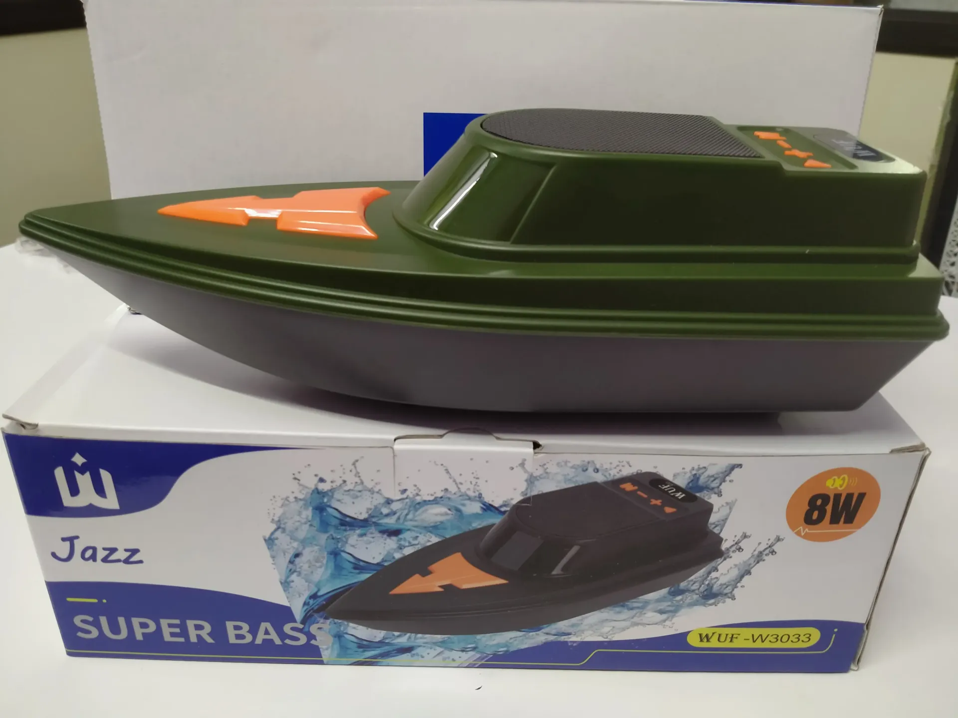 JAZZ WUF- 3033, super bass boat Bluetooth speaker