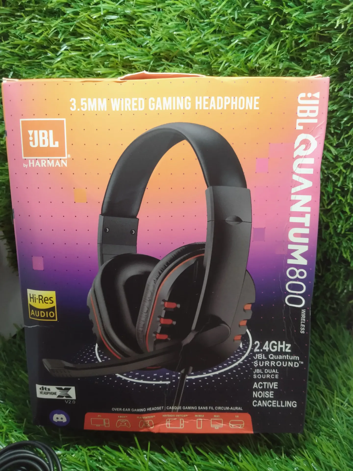 JBL Quantum 800, 3.5mm wired Gaming Headphone