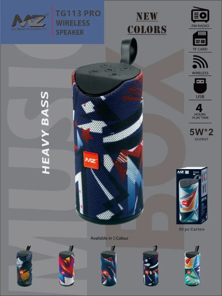 MZ TG113  Pro Bluetooth Speaker