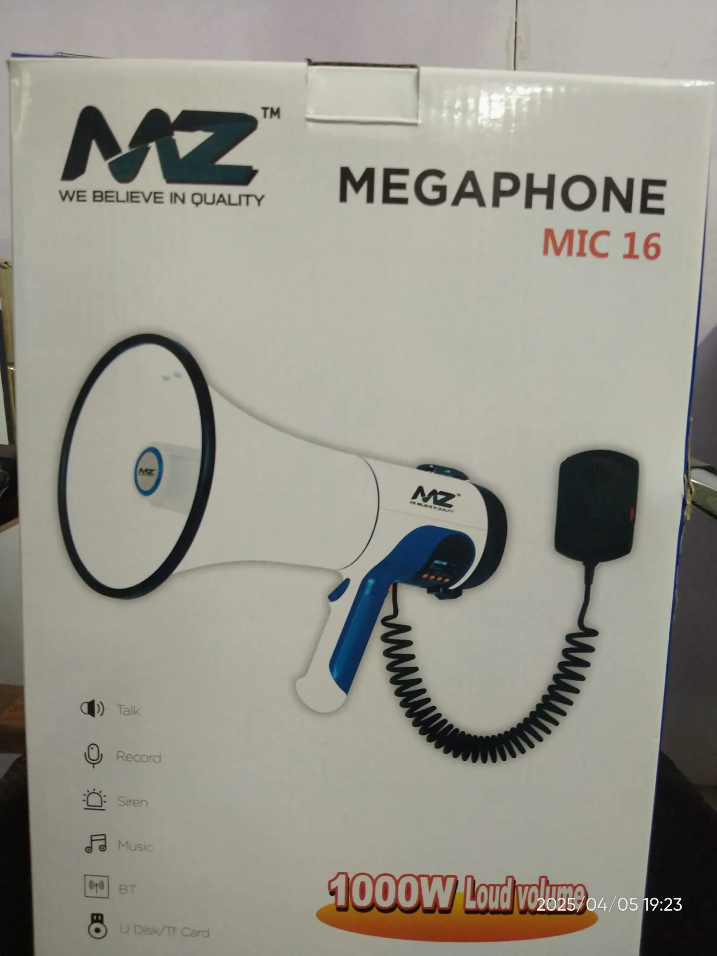 MZ MIC 16,Megaphone bluetooth speaker