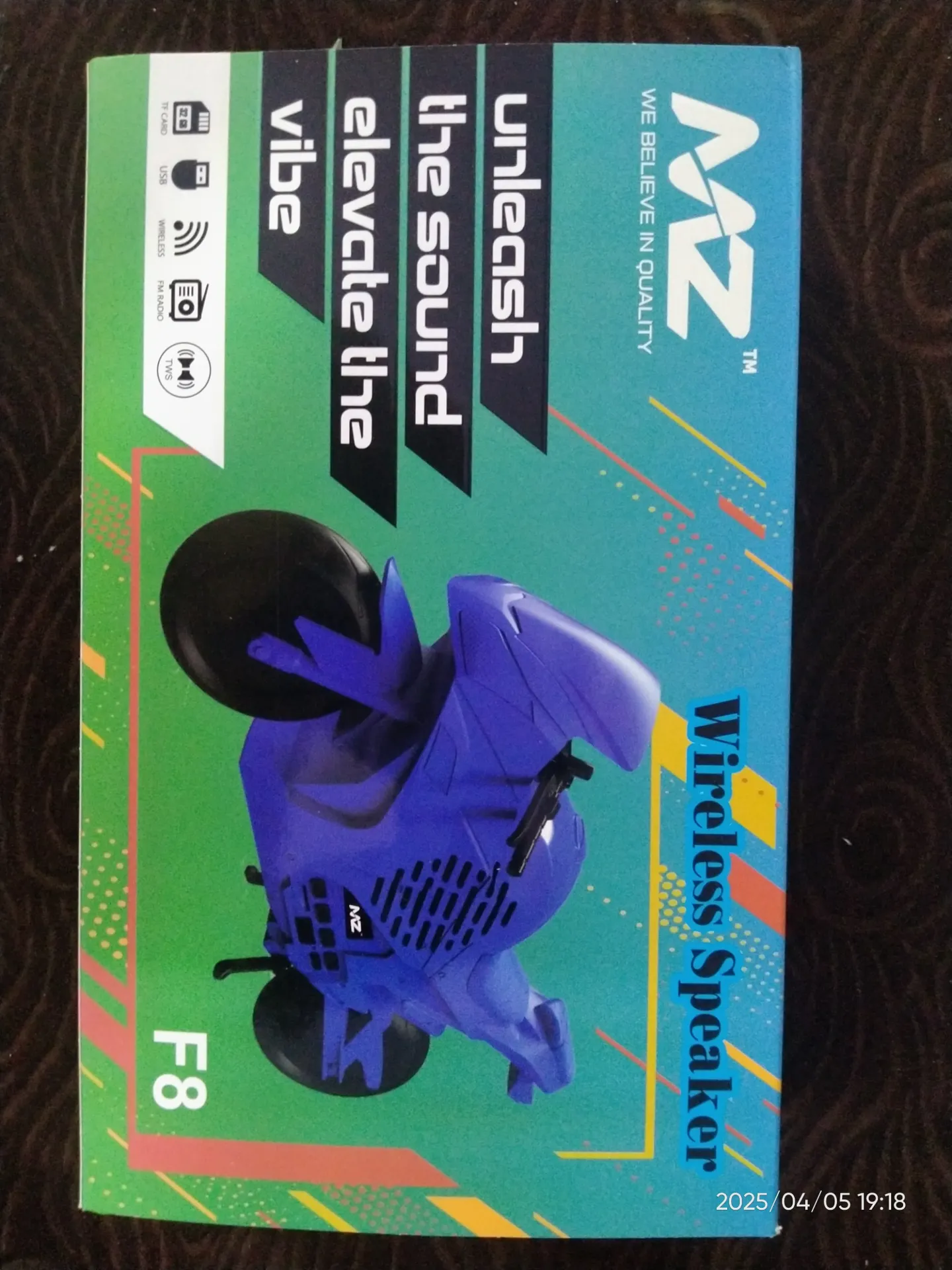 MZ F8 BIKE bluetooth speaker