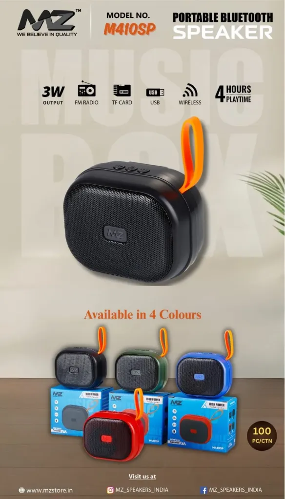 MZ M410SP Bluetooth Speaker
