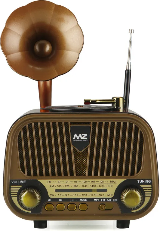 MZ M427SP Retro Radio Speaker