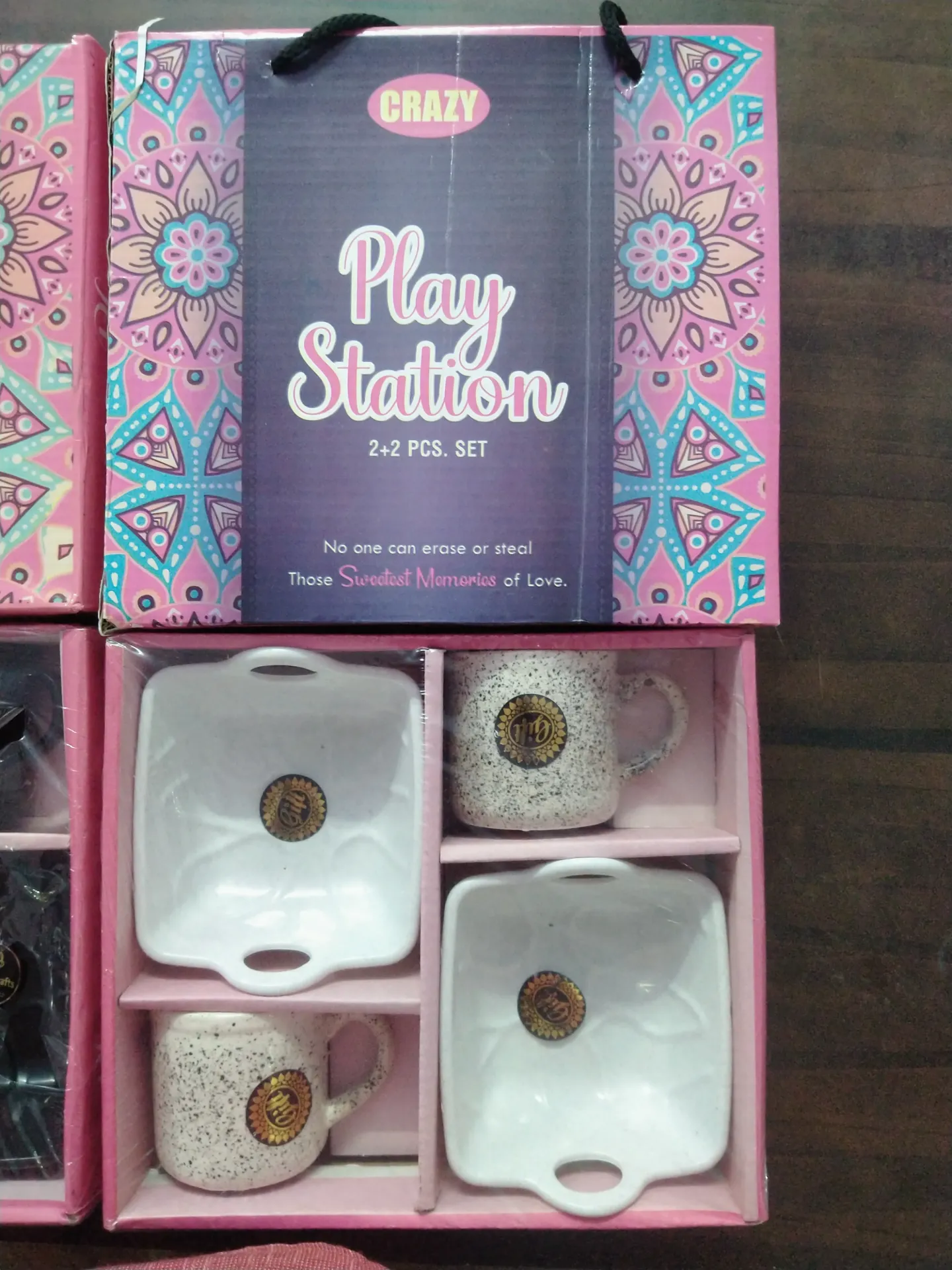 PLAY STATION 2+2 cup set(GOOD QUALITY)