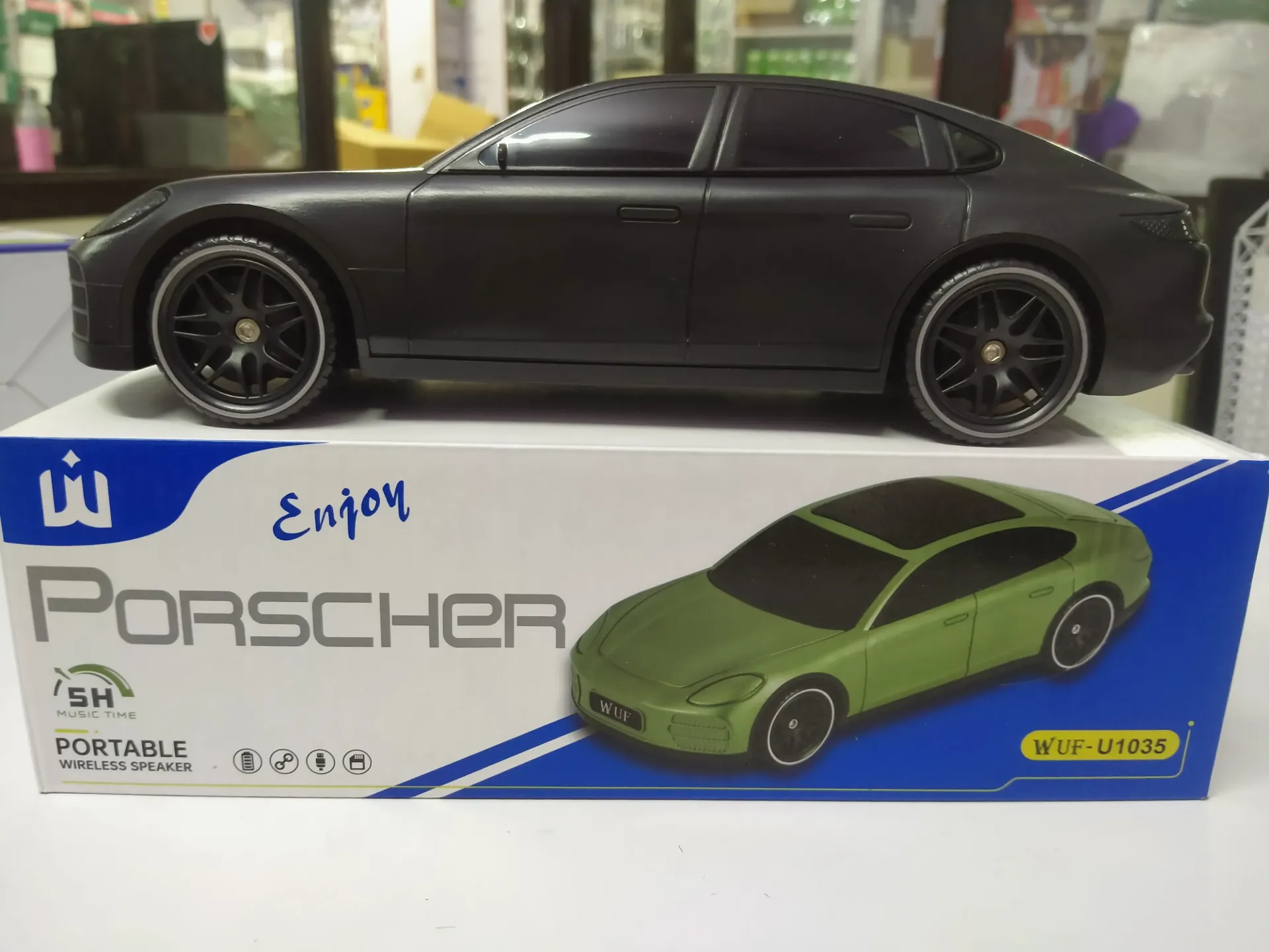 Porscher WUF- 1035 Car bluetooth speaker