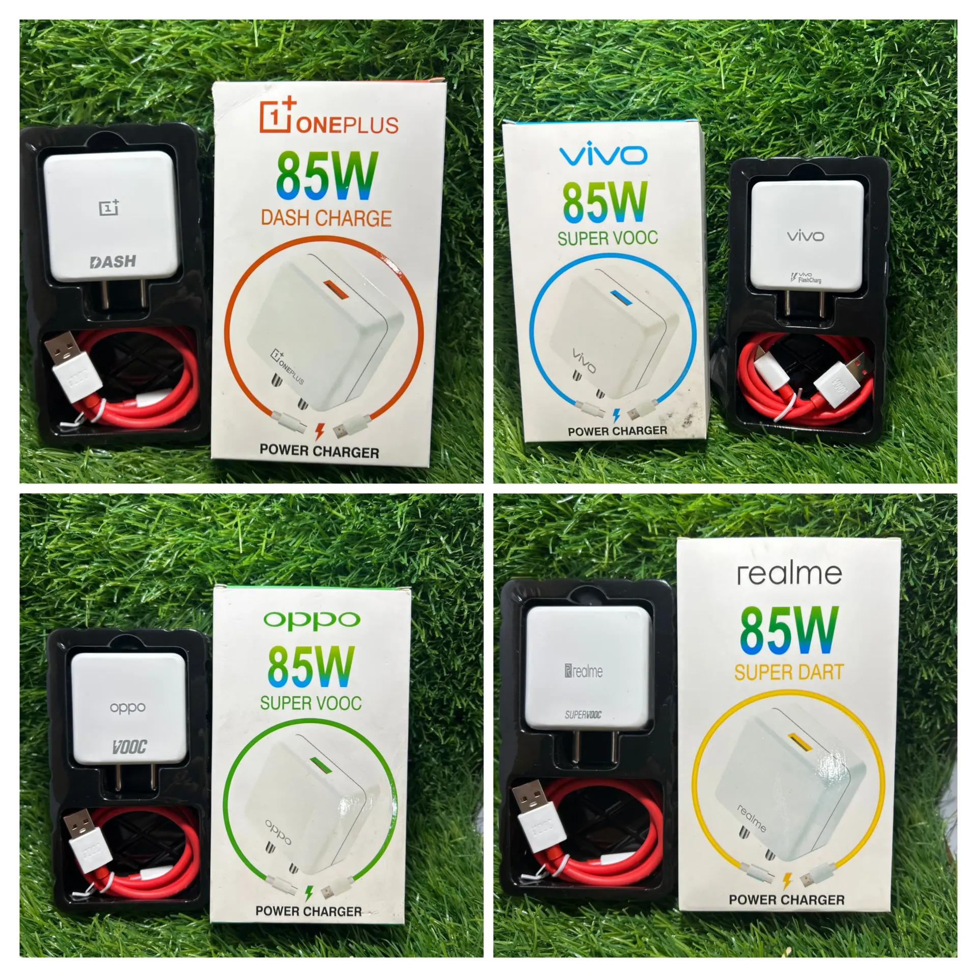 Oppo,Vivo,One+ 85W Dash and Vooc Charger (Oppo)