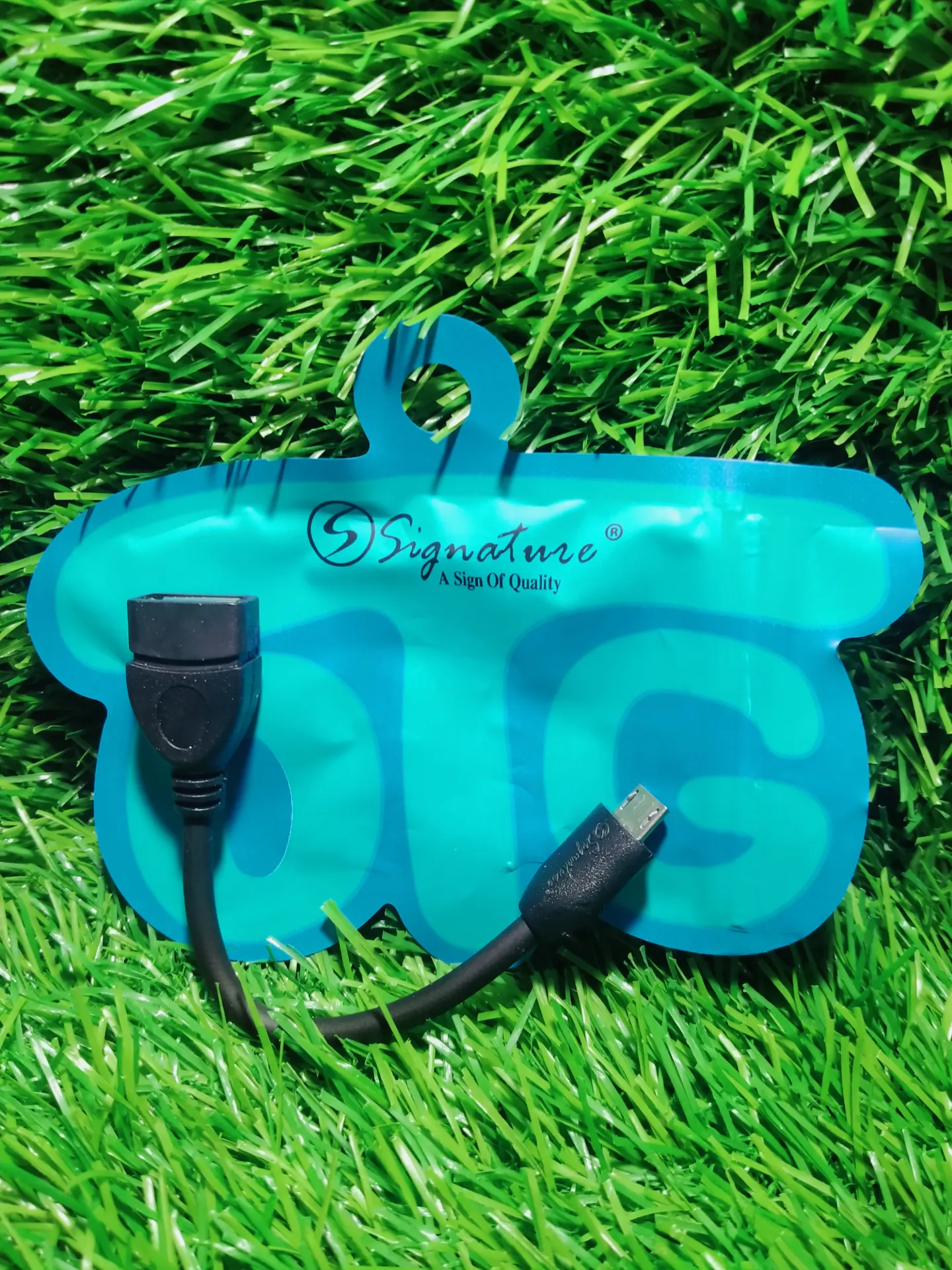 Signature V8/ micro usb OTG cable