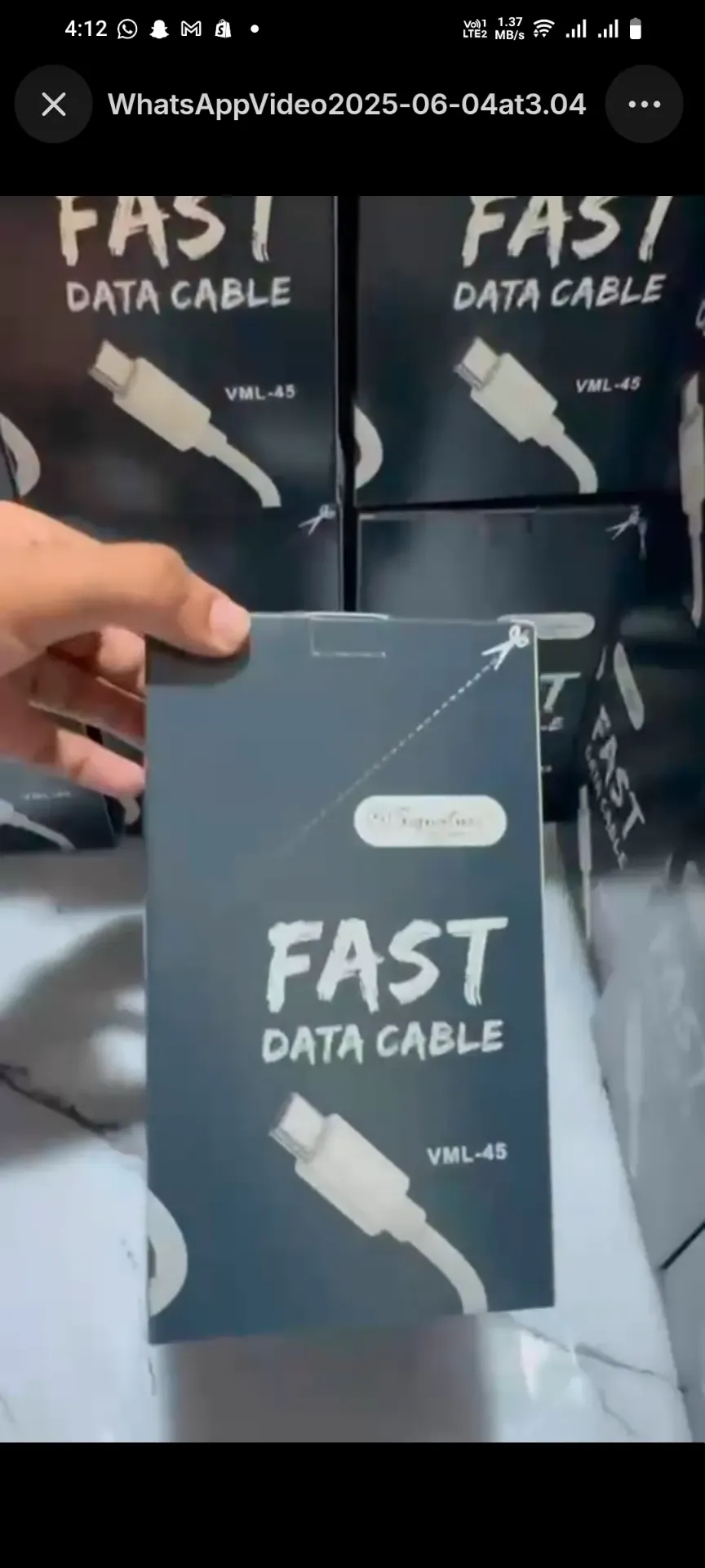 signature VML-45 type cable