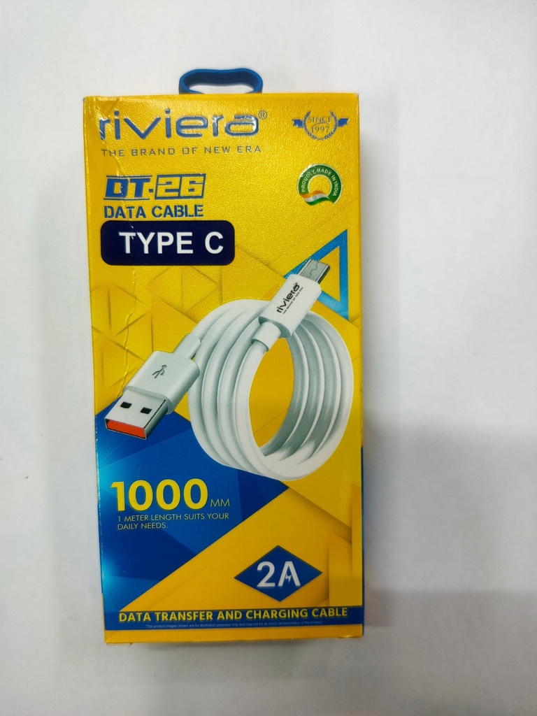 Riviera DT-26/Type C Cable/ 15W Cable