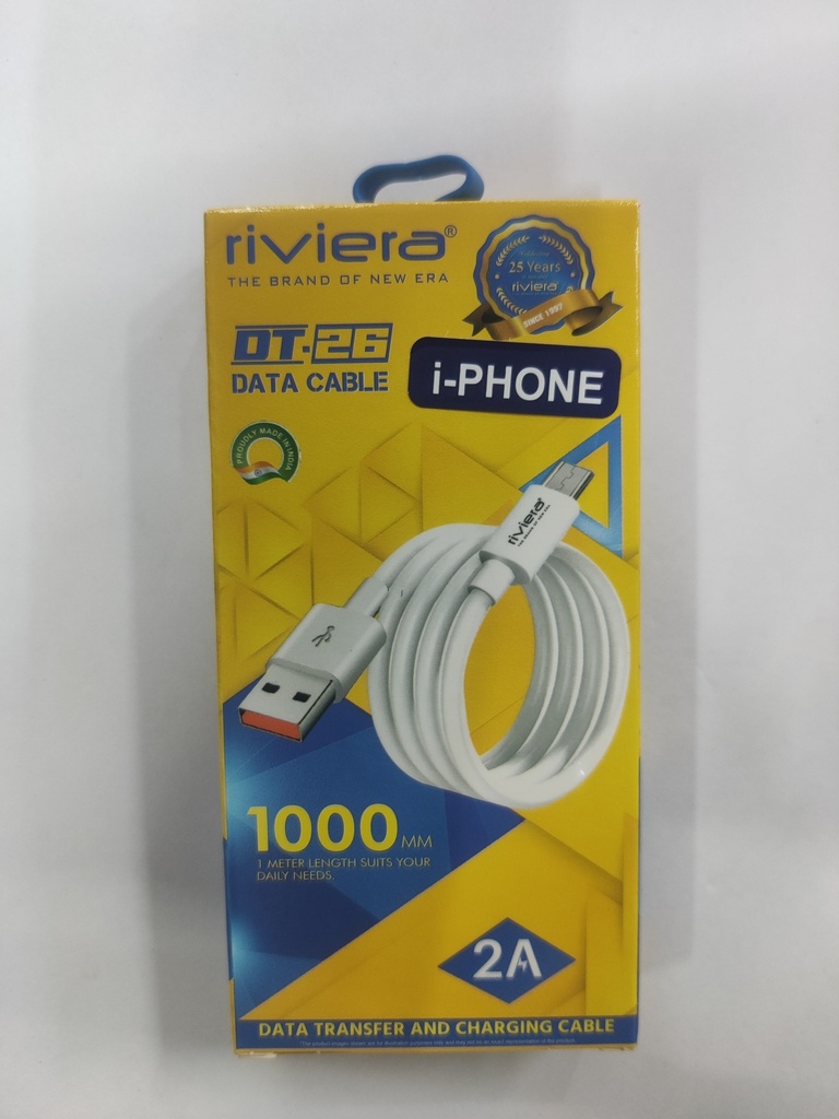 Riviera DT-26/Iphone Cable/ 15W Cable