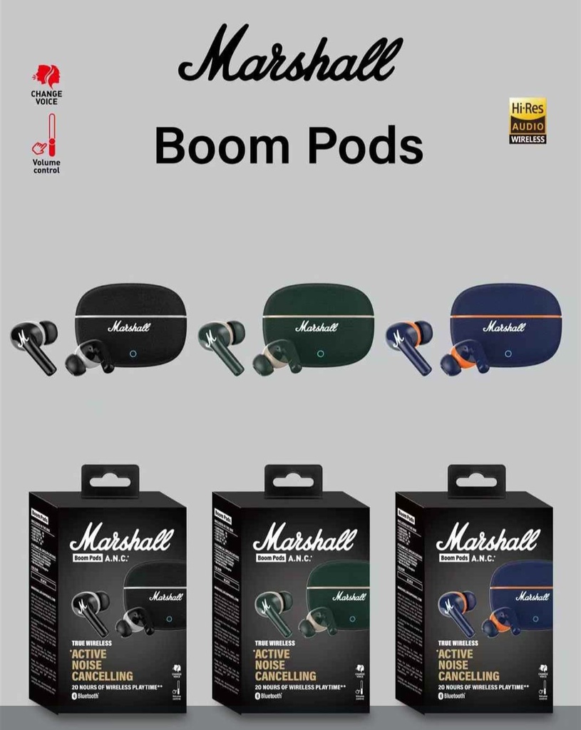 Marshall Boom pods Buds