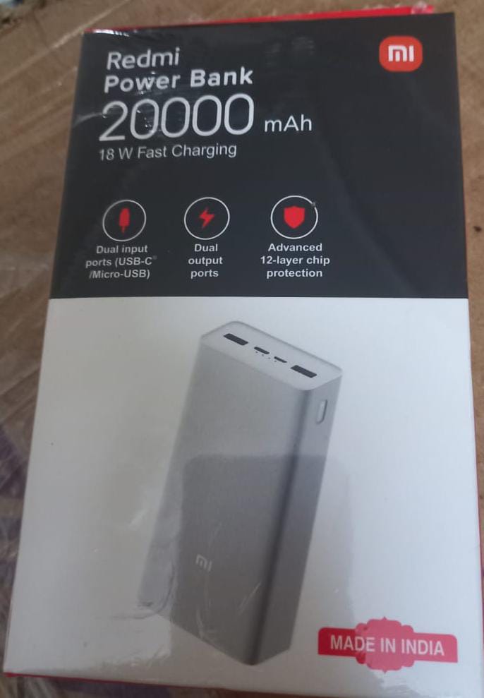 Redmi 20000mah Power Bank