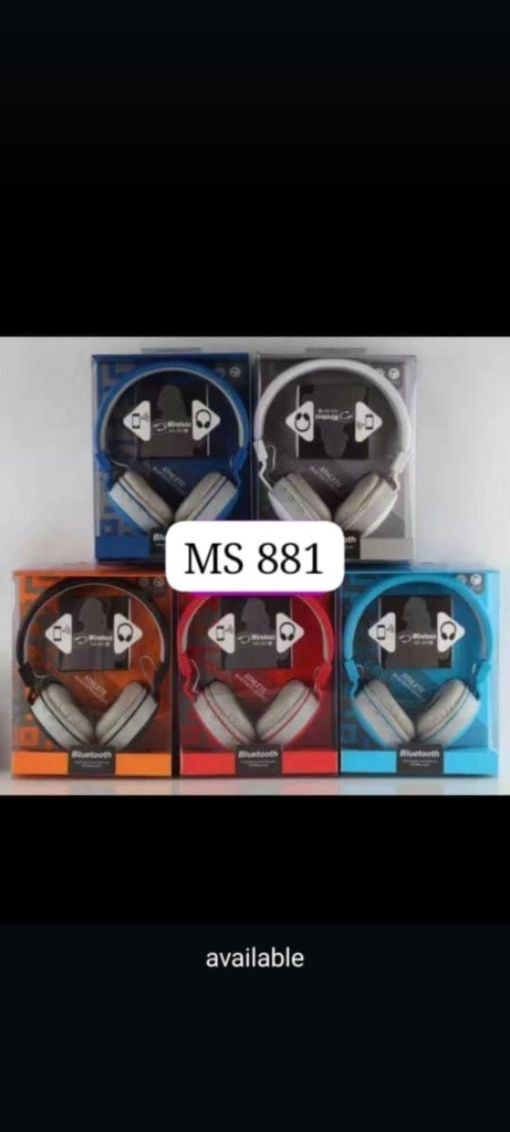 MS 881 Headphones