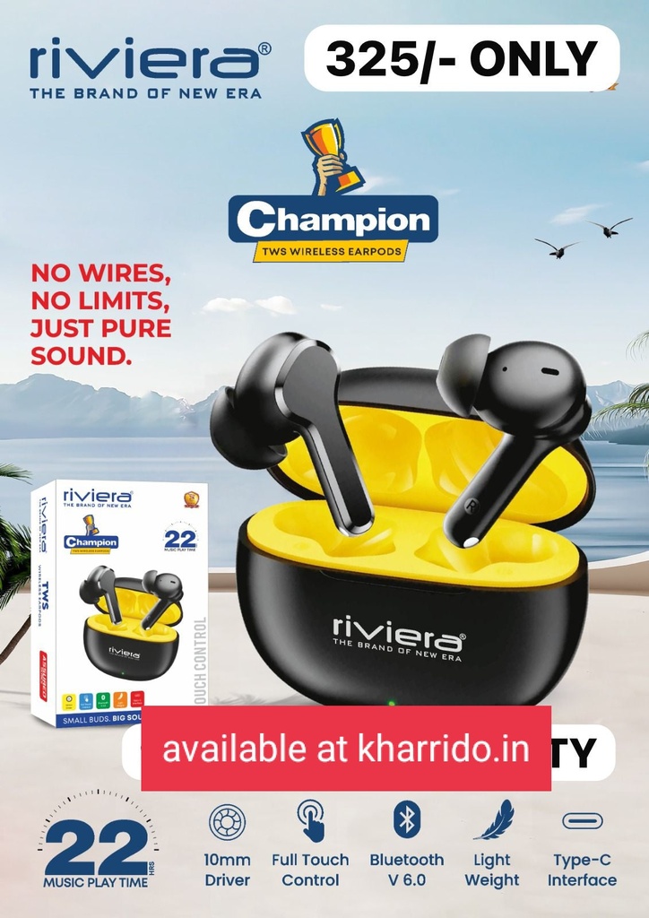 Riviera Champion Earbuds E3