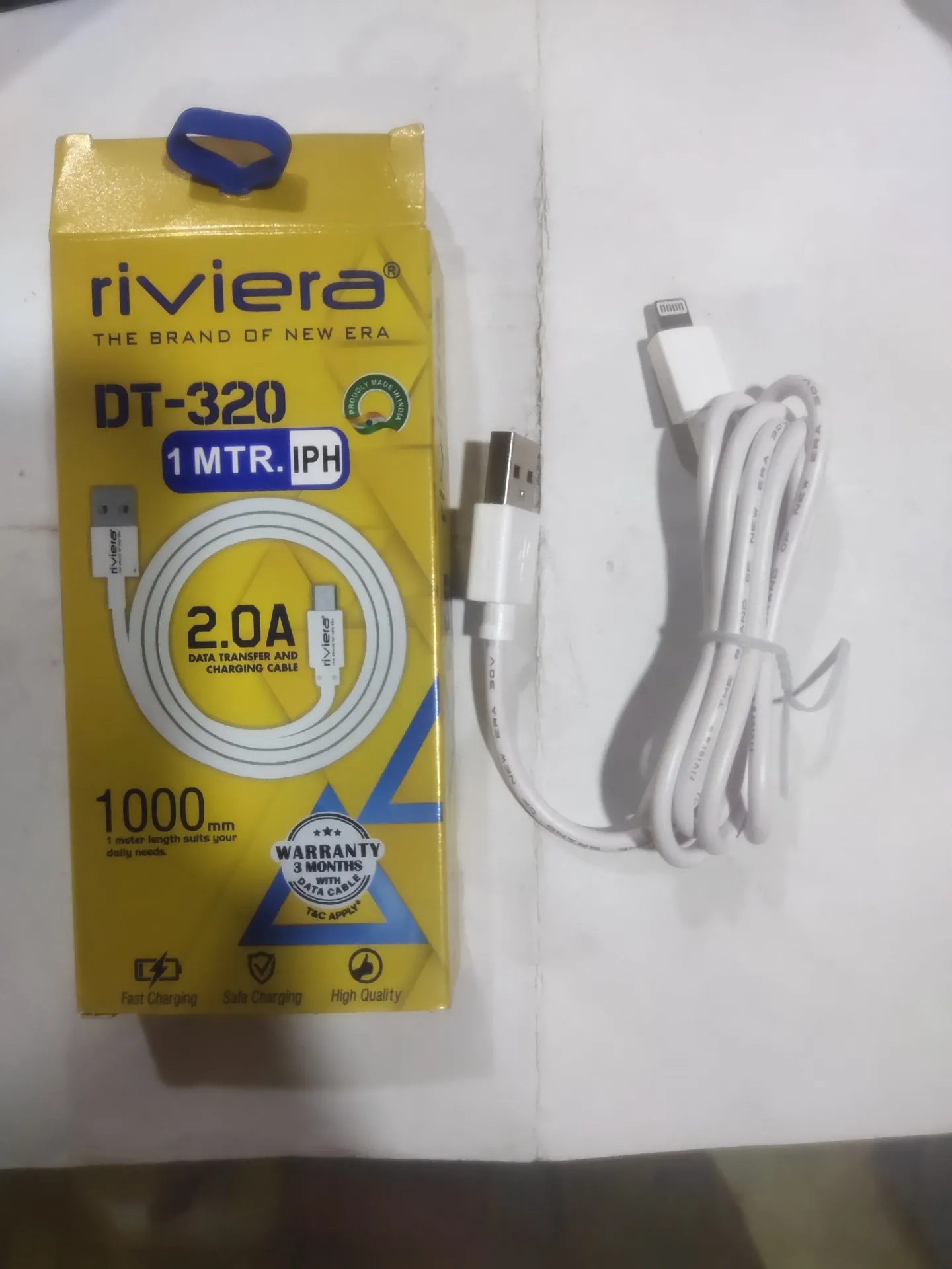 Riviera DT-320/Iphone Cable/ 20w cable