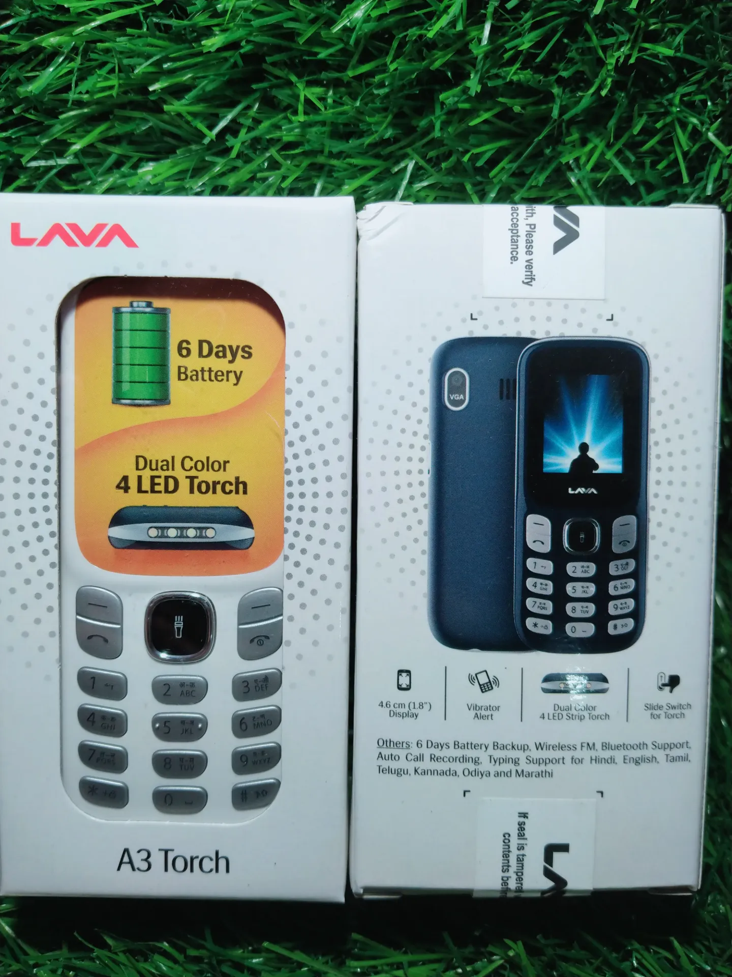 LAVA A3 Torch mobile phone