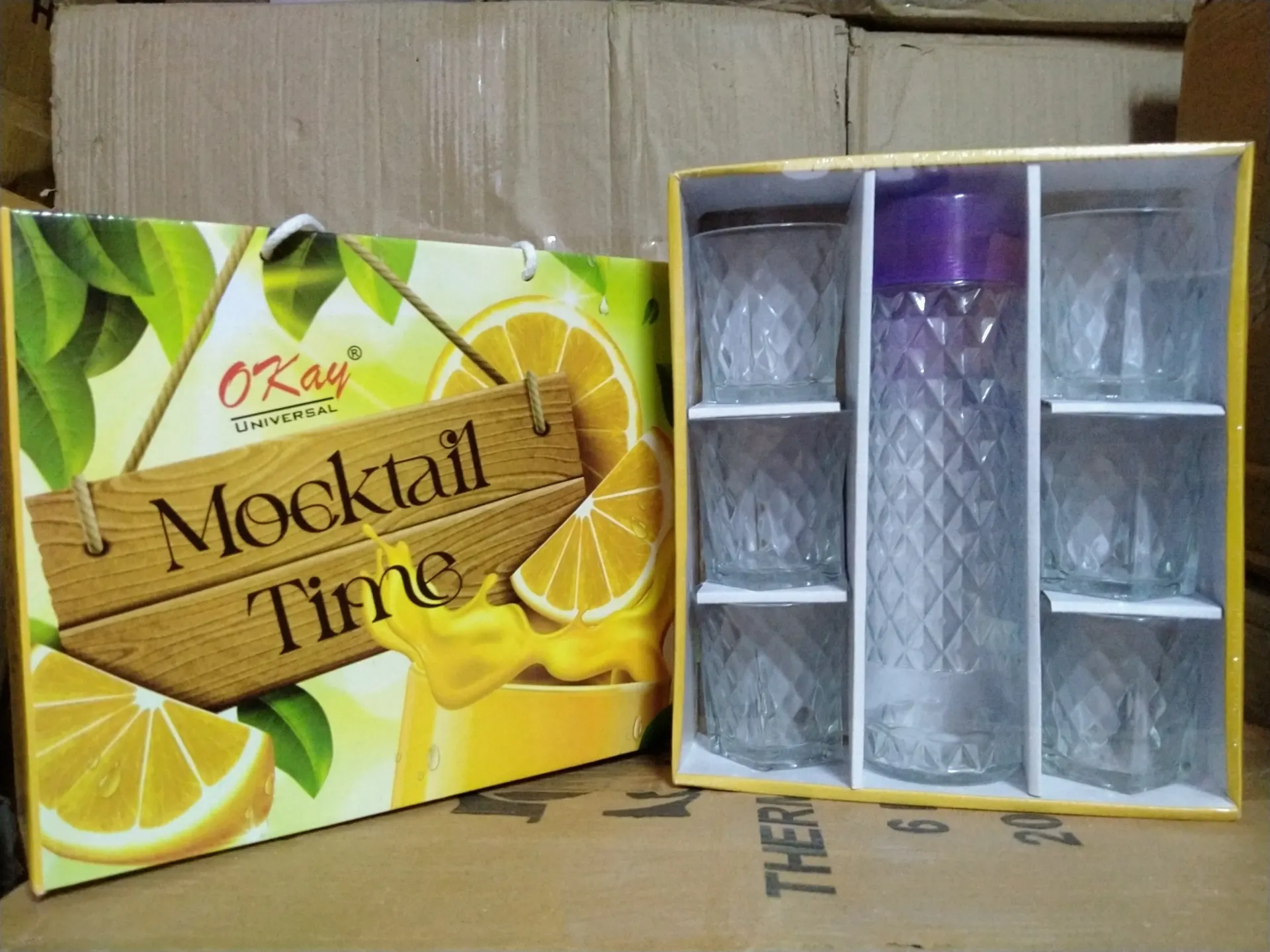 Mocktail Time(1+6) 1 bottle+6 gilas