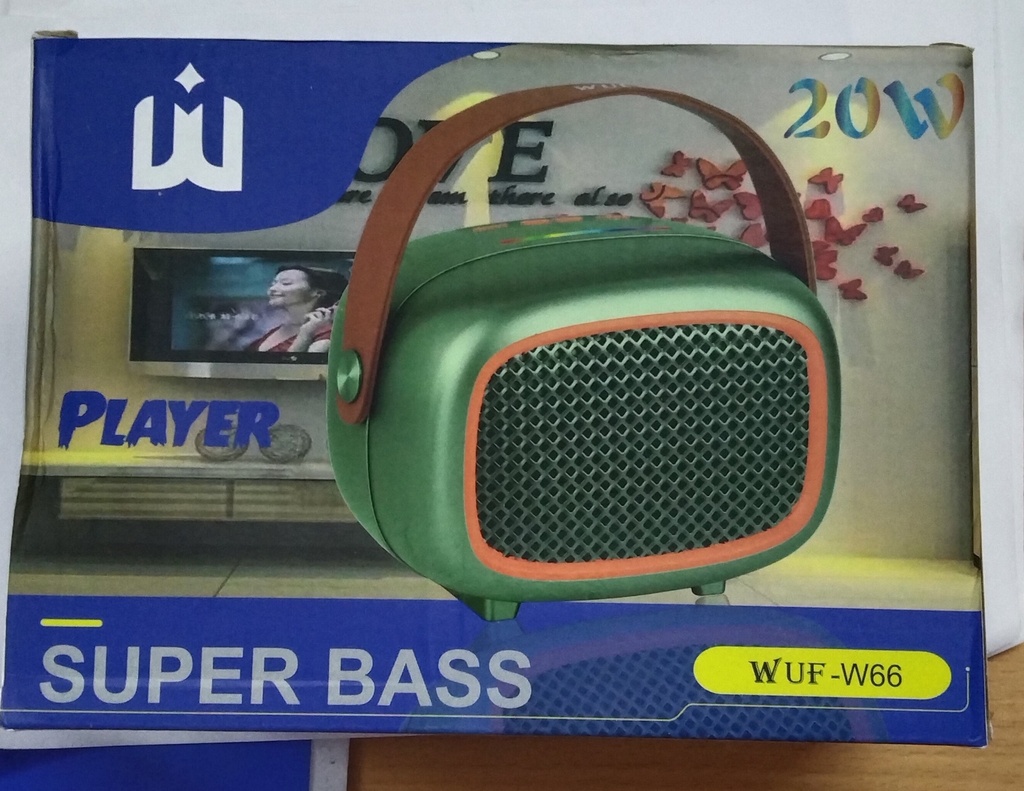 WUF-W66 Super Bass Speaker