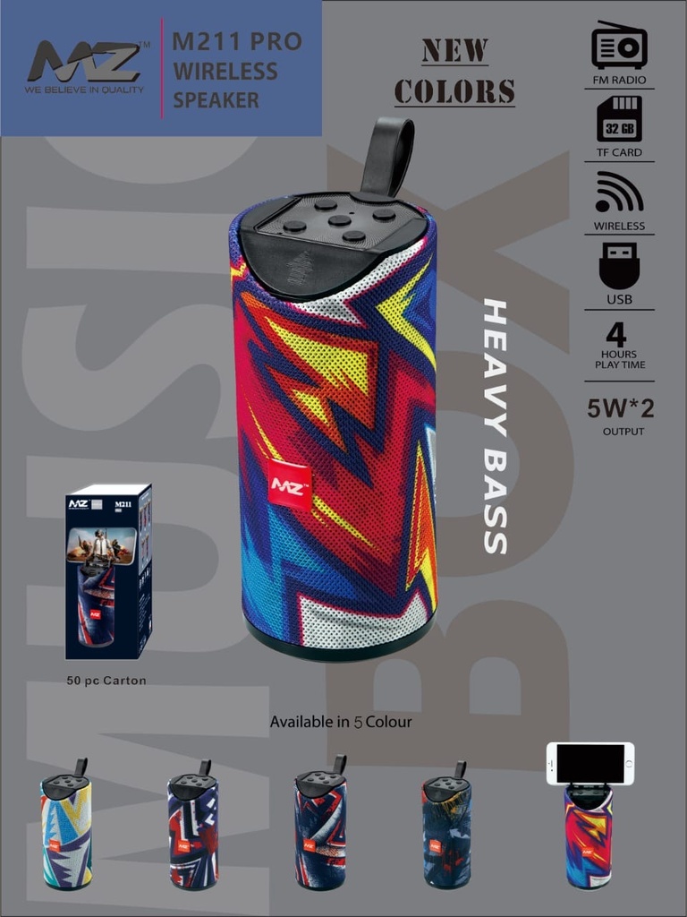 MZ M211 Pro  Bluetooth Speaker