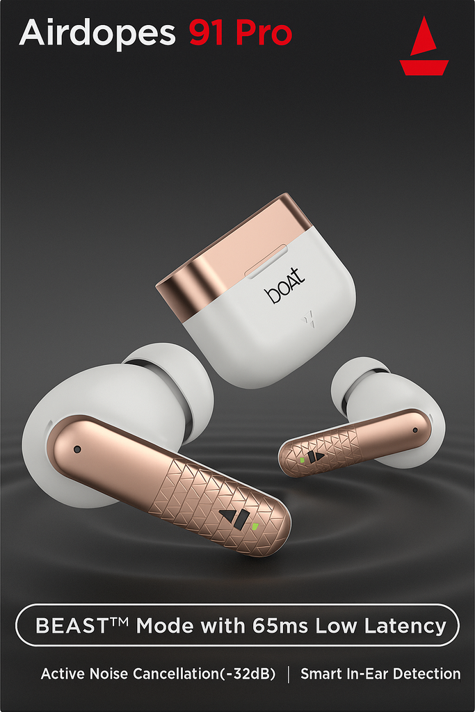 Boat Airdopes 91 Pro Earbuds