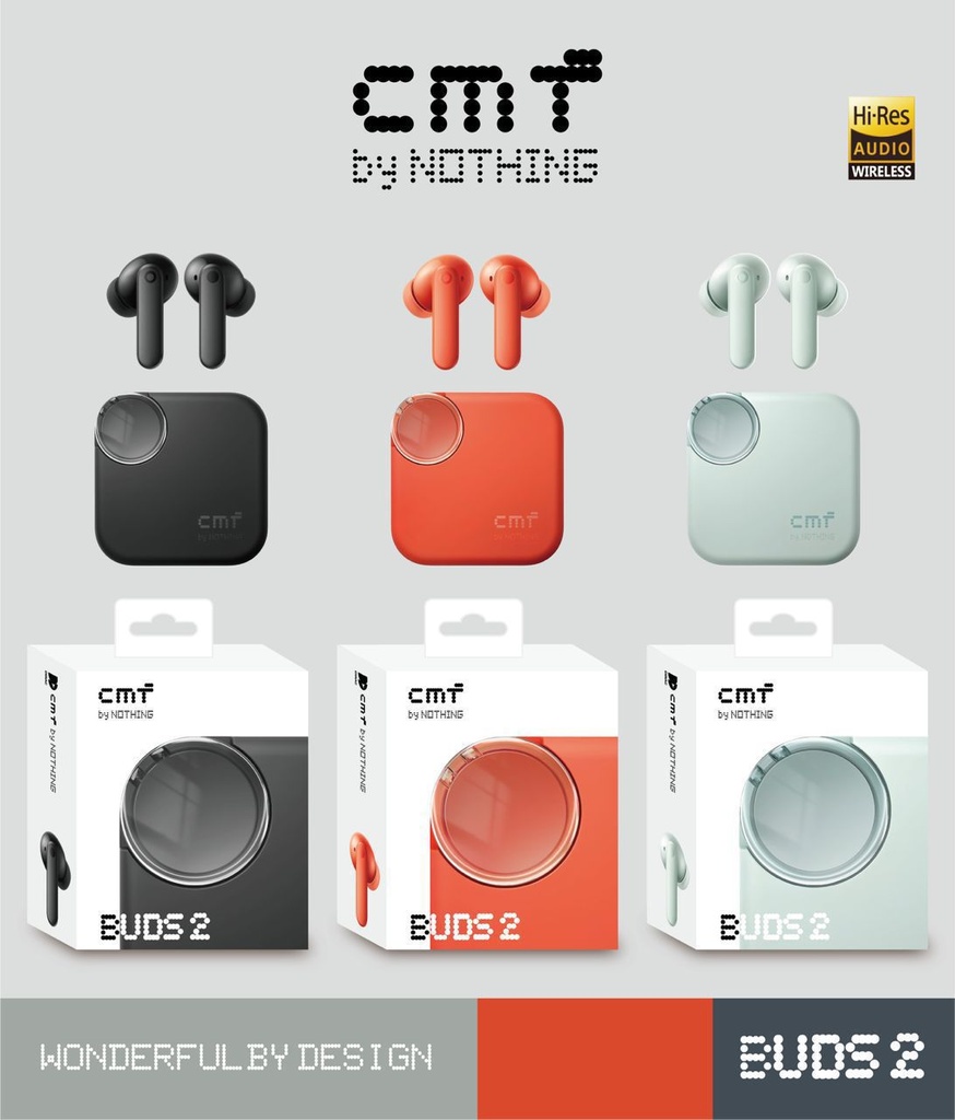 CMT BY Nothing Buds 2 Earbuds