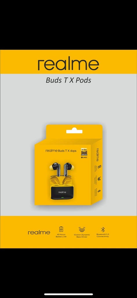 Realme T X Pods Earbuds