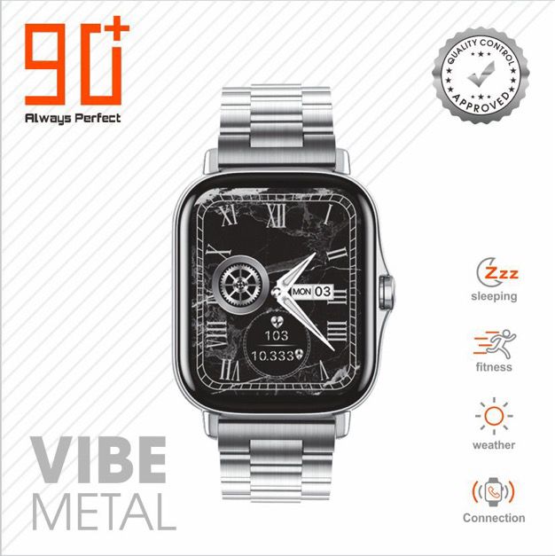 90+ Vibe Metal Smartwatch