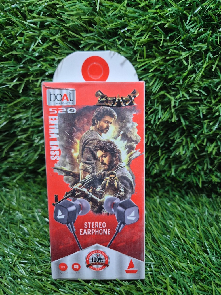 Boat 520 Beast Stereo Earphone