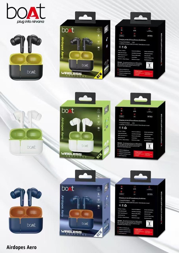 Boat Airdopes Aero Wireless Earphone