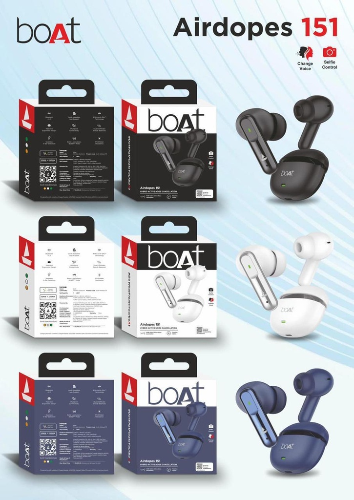 Boat Airdopes 151 Earbuds