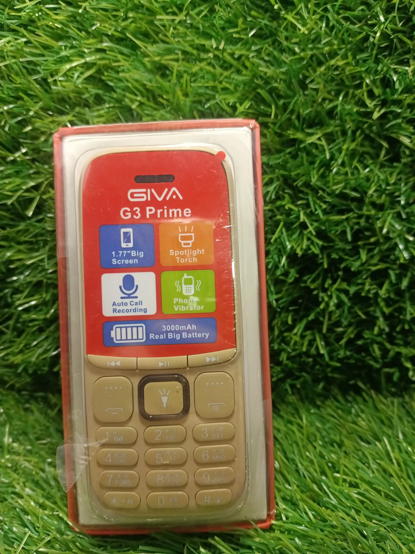 Giva G3 Prime Keyped Mobile Phone